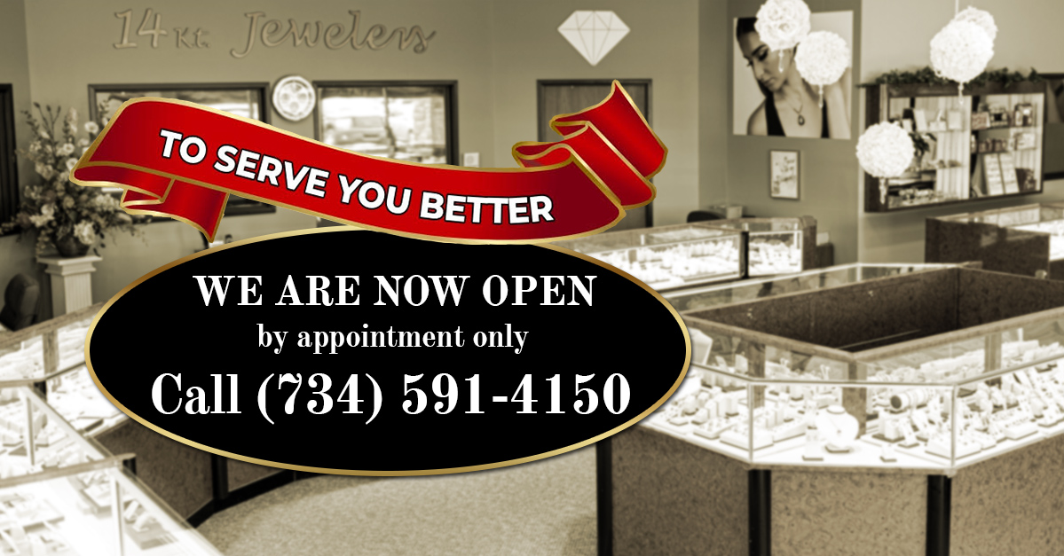 1) To serve you better we are now open by appointment only, call 734-591-4150